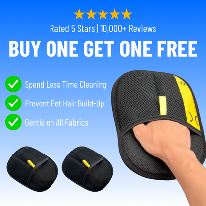 Buy 1 Get 1 Free🔥Electrostatic Pet Hair Removal Grooming Gloves
